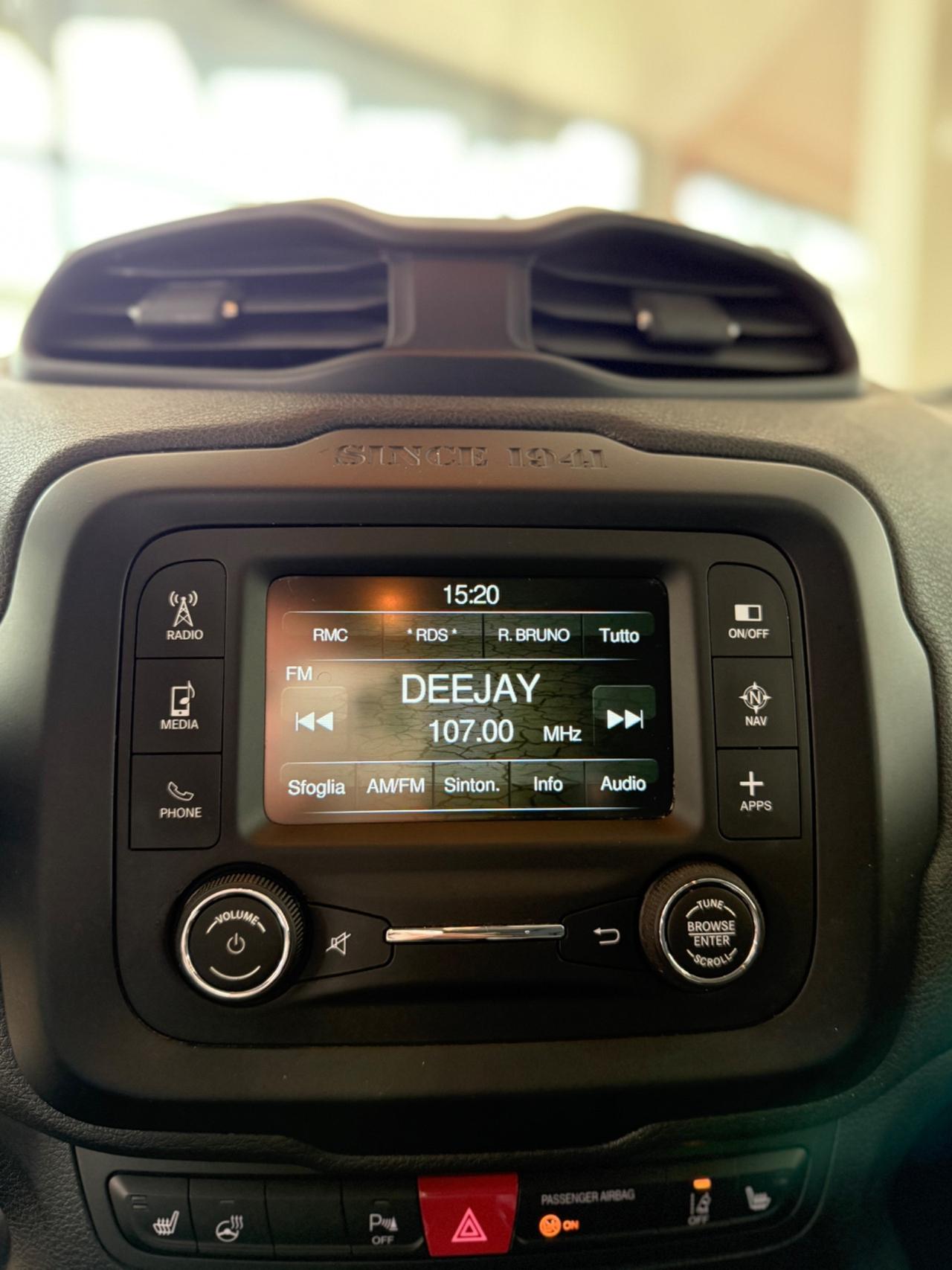 Jeep Renegade 1.6 Mjt 120 CV Limited 12/2015 Euro 6B