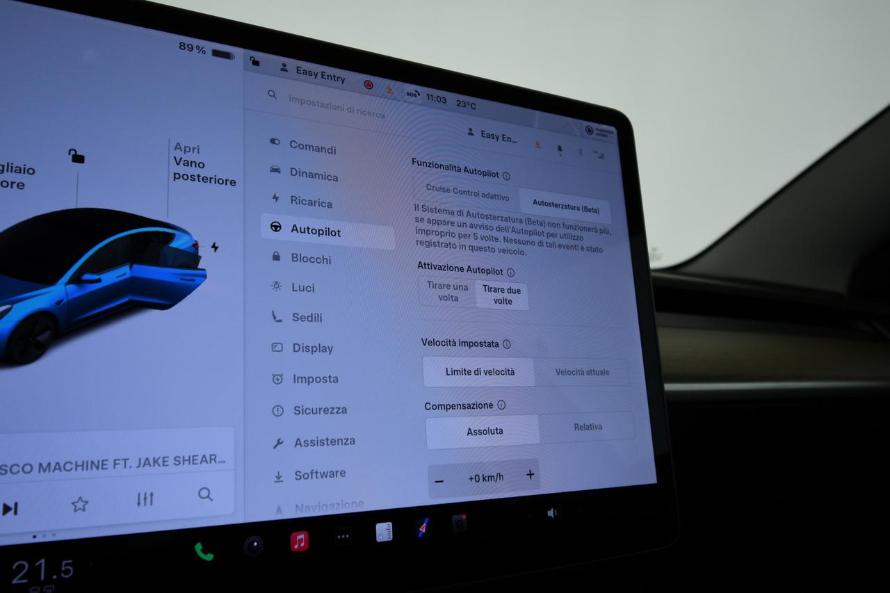 TESLA Model 3 Long Range Dual Motor awd PILOTA AUTOMATICO+CAMERA+PELLE
