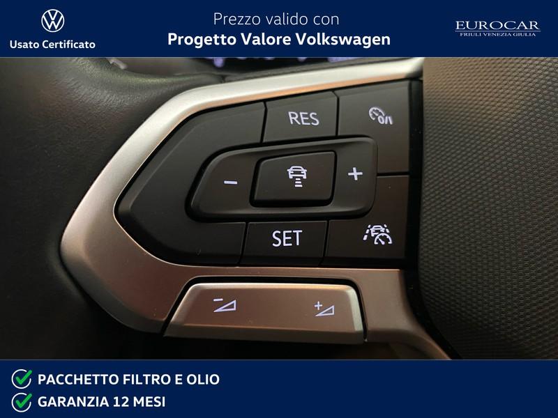 Volkswagen T-Cross 1.0 tsi life 115cv dsg