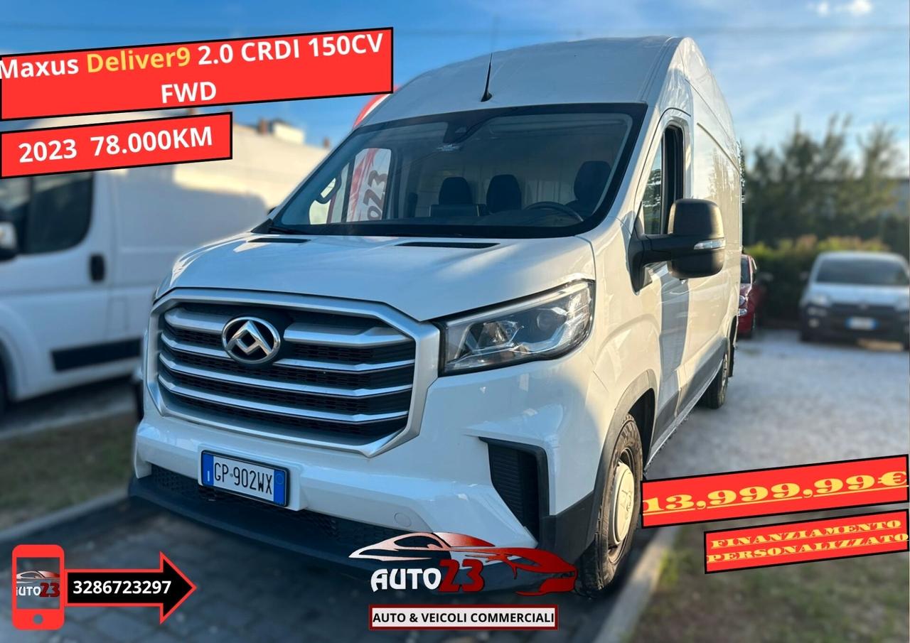 Maxus Deliver9 2.0 CRDI 150CV FWD PL-TM Furgone