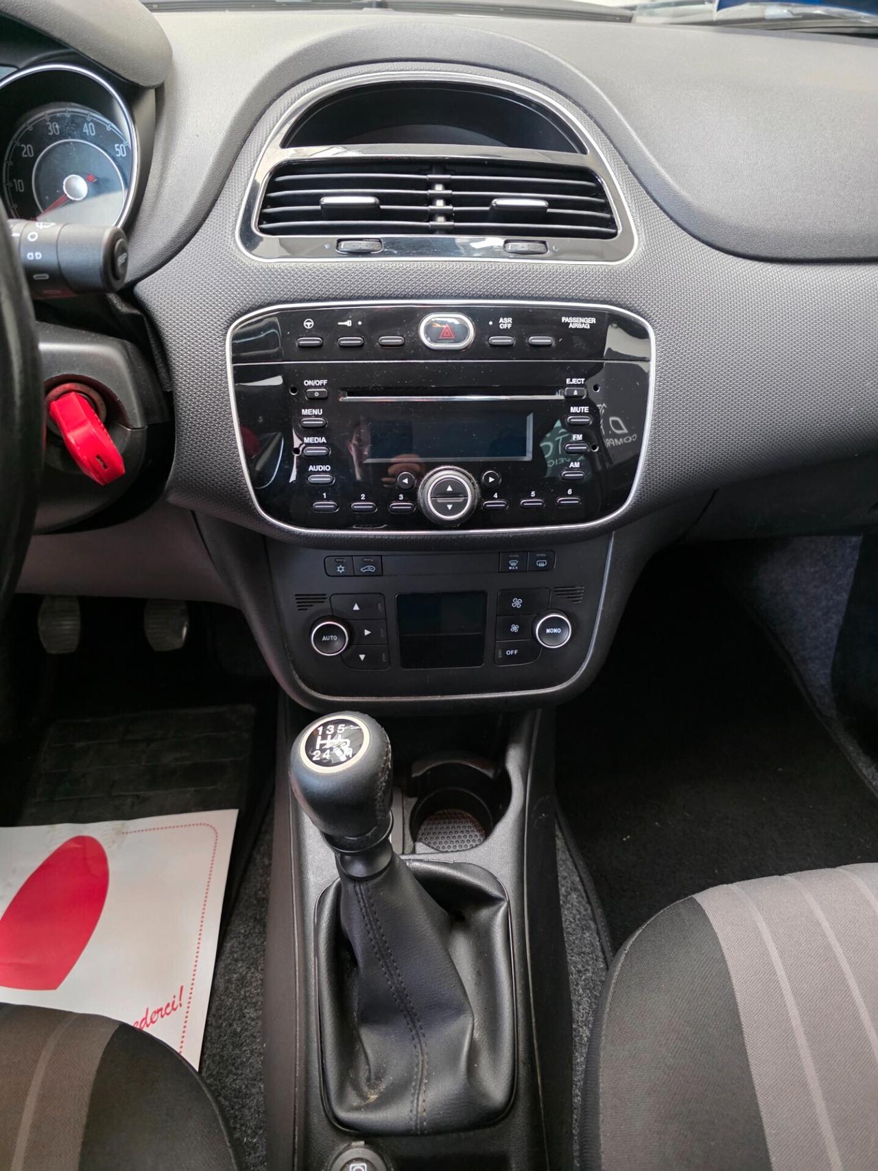 Fiat Punto 1.2 8V 5 porte CLIMA BIZONA CERCHI LEGA BLUETOOTH