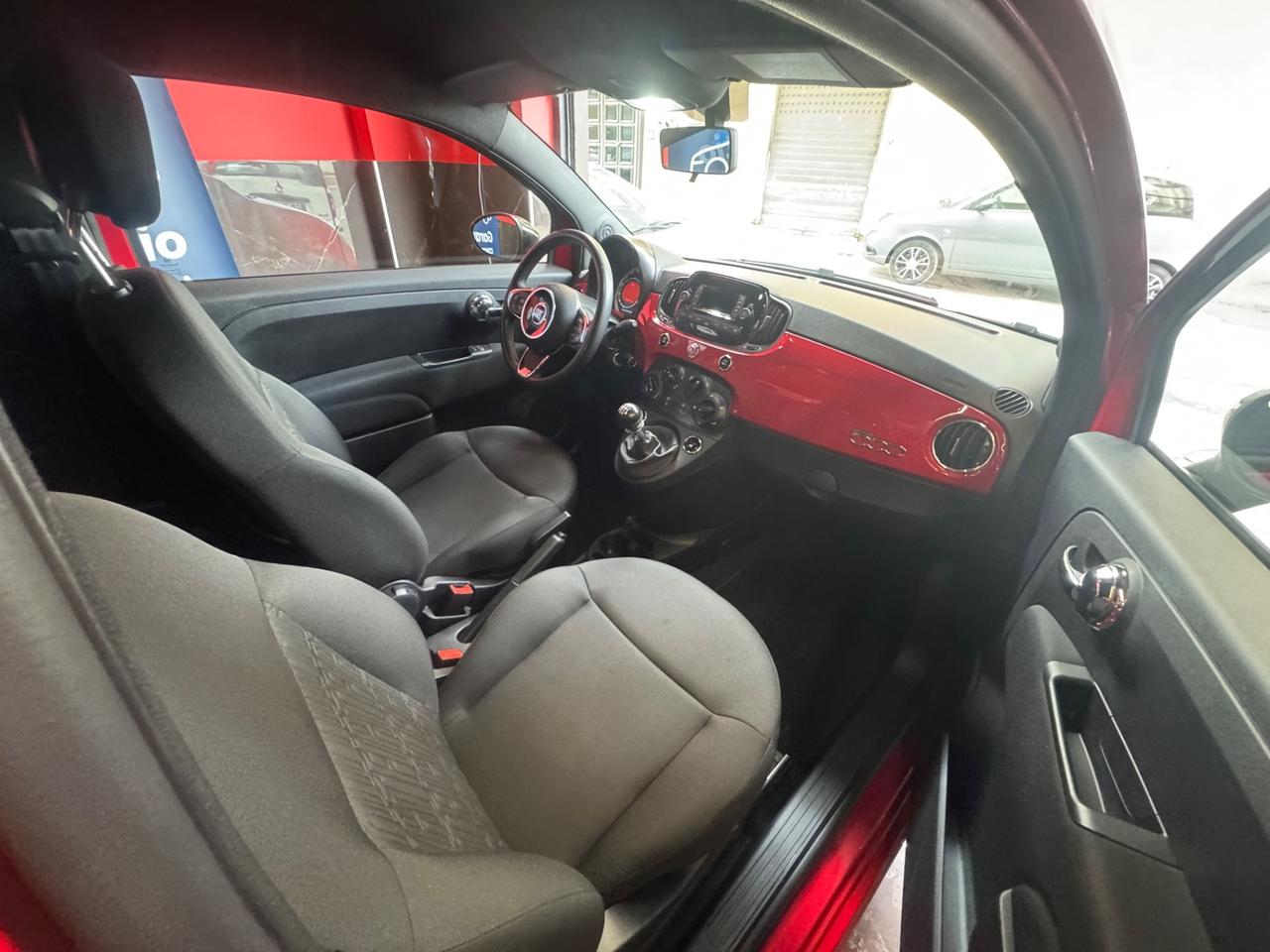 Fiat 500 1.0 Hybrid Red