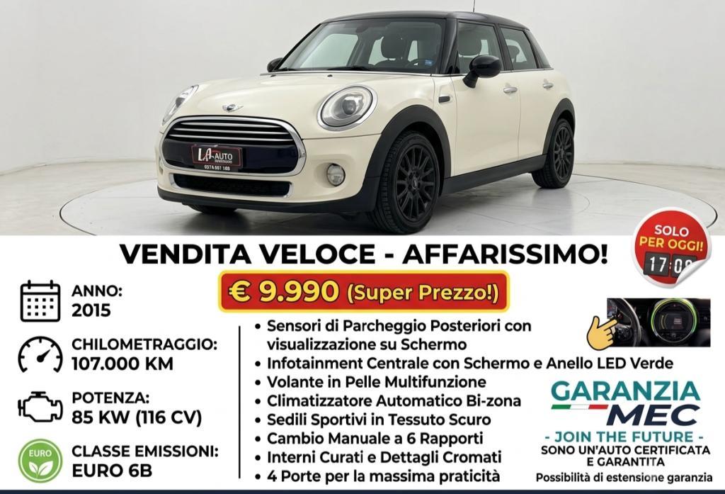 MINI - Mini - 1.5 Cooper D Business XL 5 porte