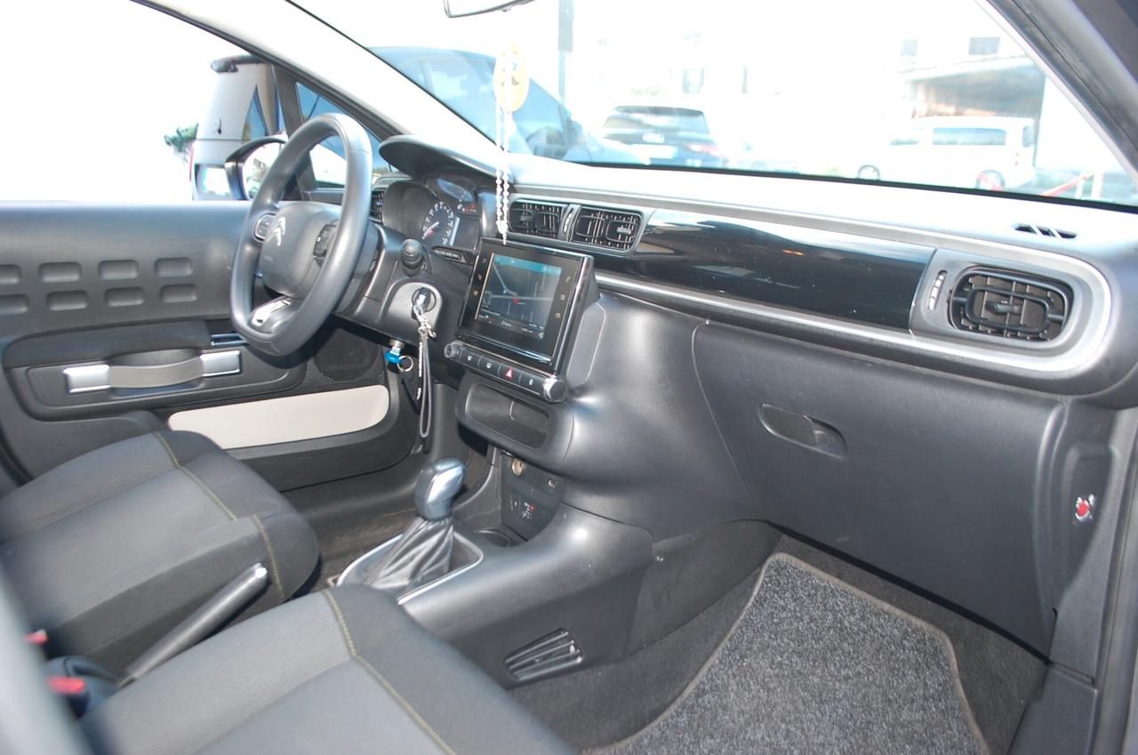 Citroën C3 1.2 puretech 110CV Shine Pack EAT6 Uff Italy Navi Clima USB