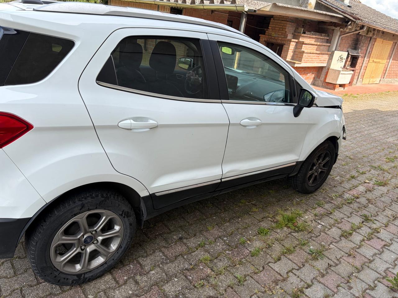 EcoSport 1.0 BENZINA 2019 79MILA KM INCIDENTATO