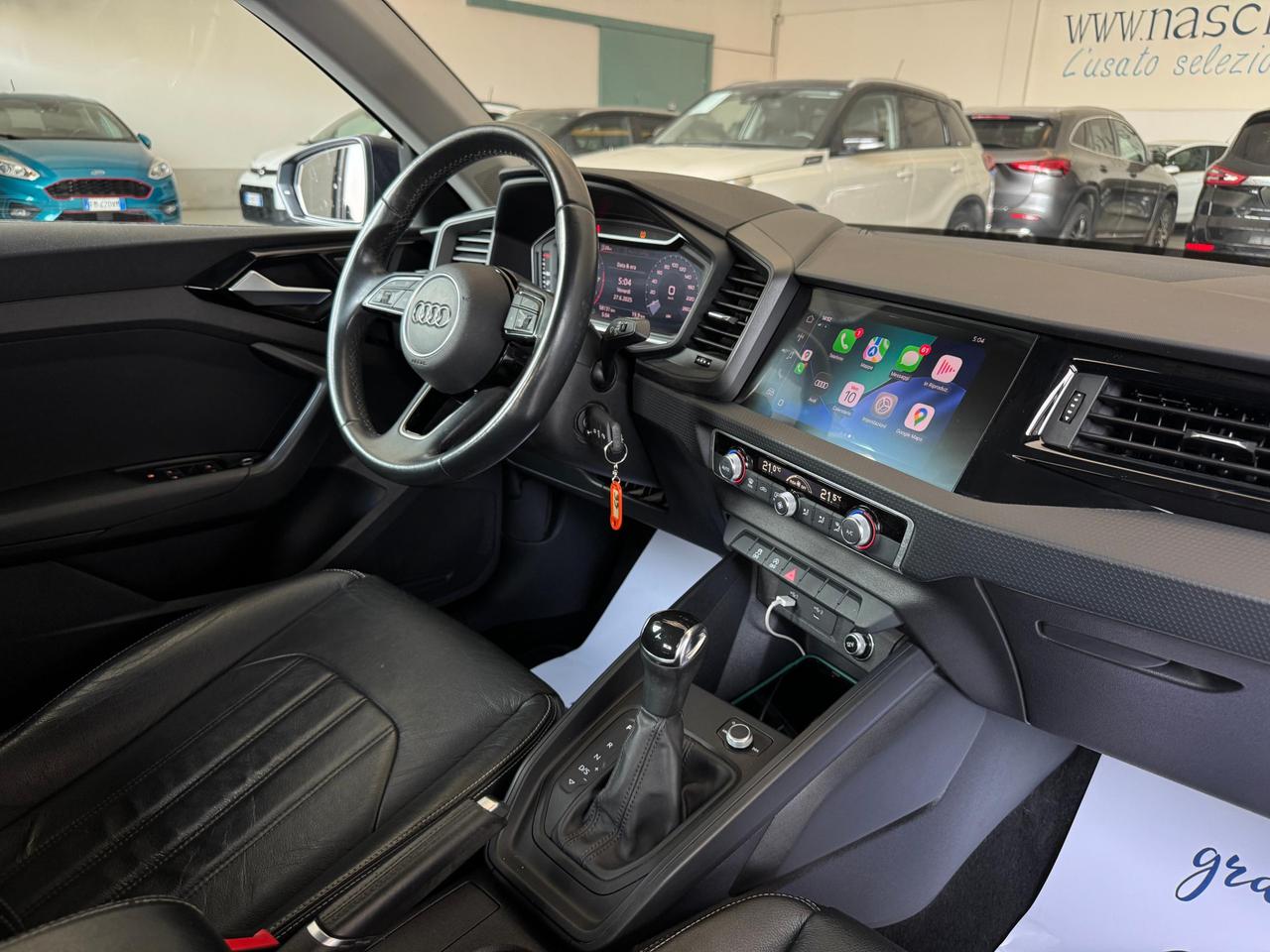 Audi A1 Sportback 30 1.0 tfsi Admired 110cv s-tronic