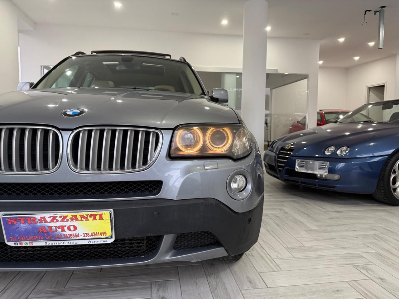 Bmw X3 2.0D XDRIVE LUXURY+TETTO/NAVI IPERFULL2008