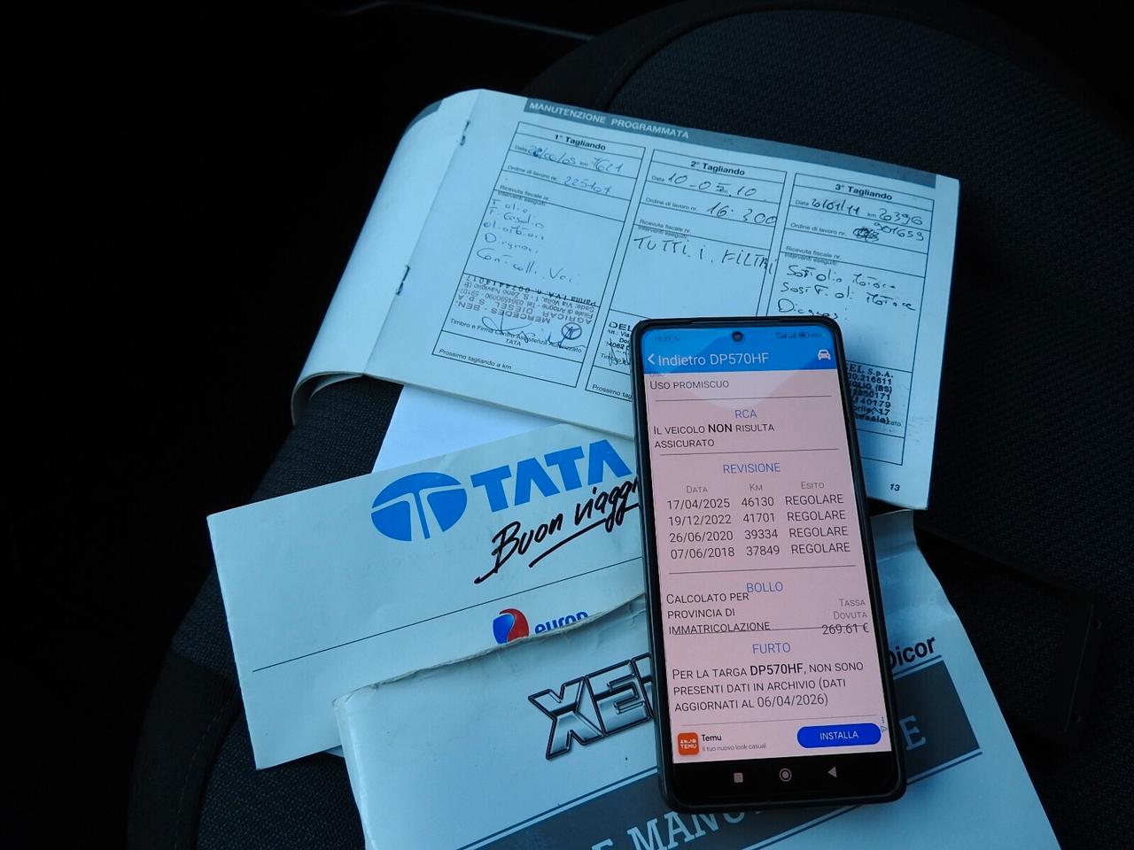 Tata Xenon 2.2 Dicor 4x4 PC Cassonato