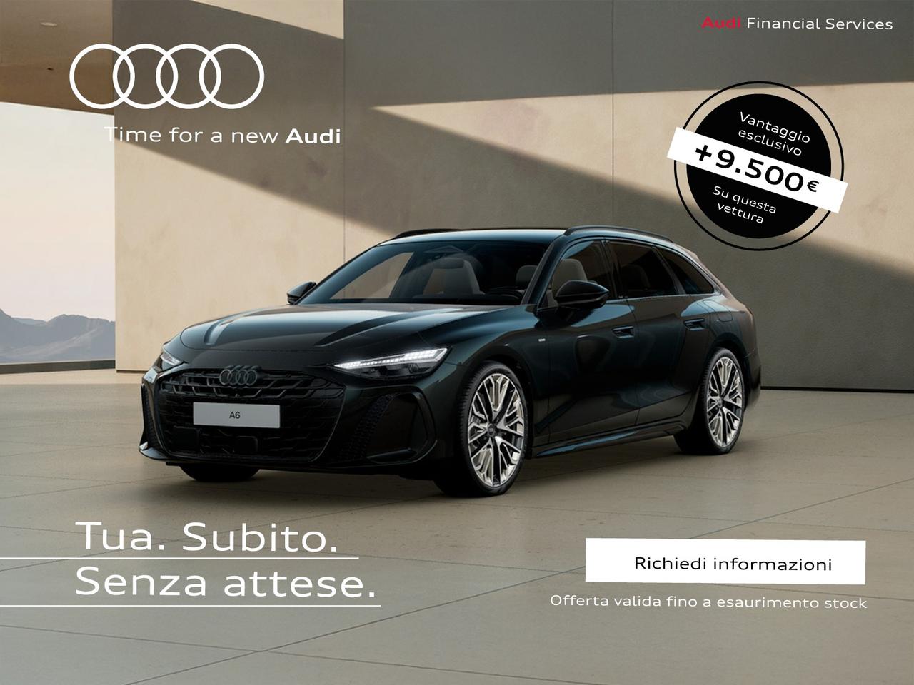 Audi A6 avant 2.0 e-hybrid s line edition quattro 299cv s-tronic