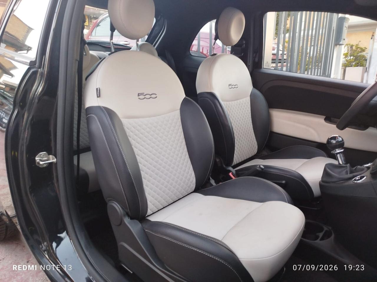 FIAT 500 DOLCEVITA UNIPRO *PREZZO VERO* CRONO TAGLIANDI PELLE TETTO *KM CERTI*