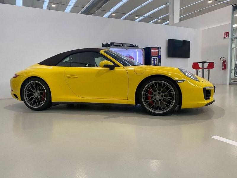 Porsche 911 3.0 Carrera 4S Cabriolet PDK - SPORTCHRONO - RUOTE STERZANTI - CARBONIO