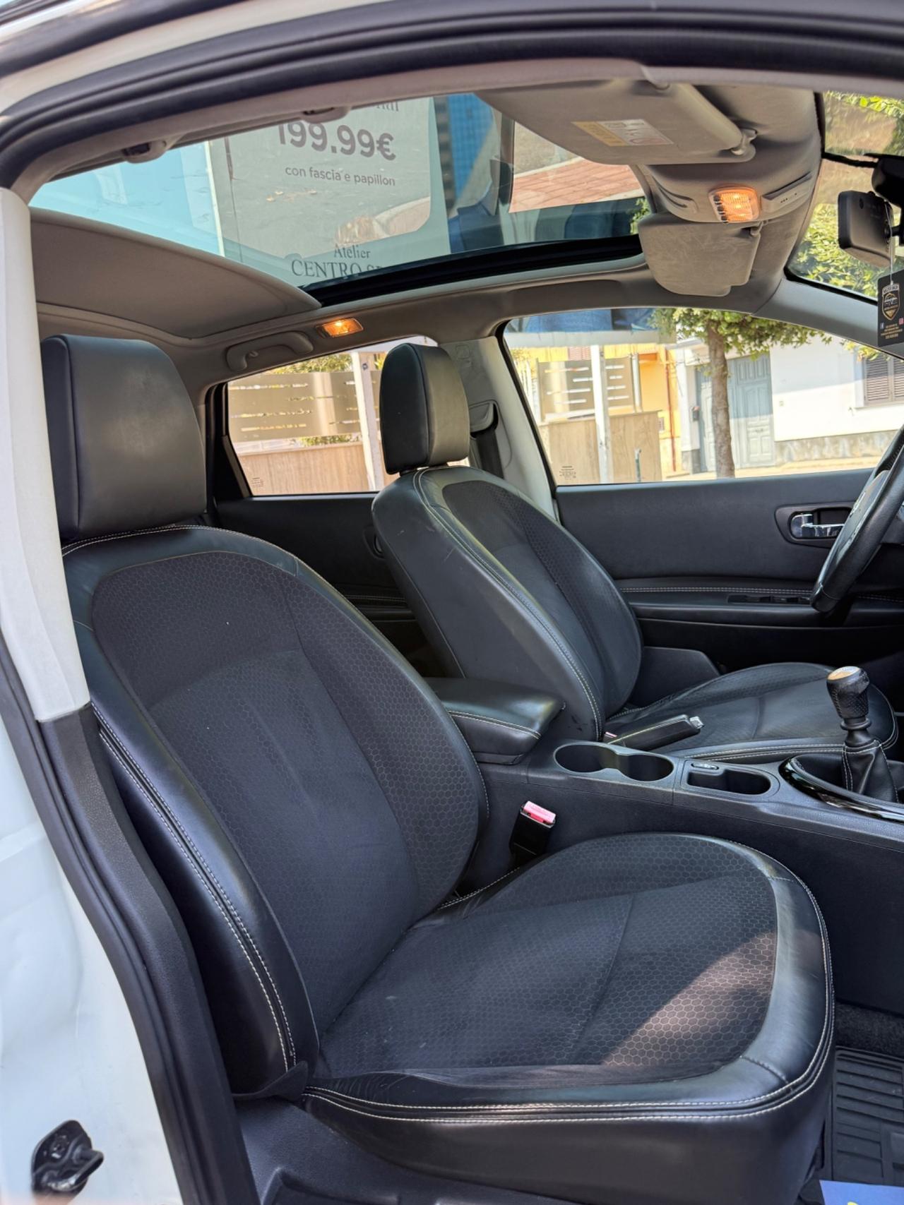 Nissan Qashqai 1.5 dCi DPF Tekna full optional bianco perla