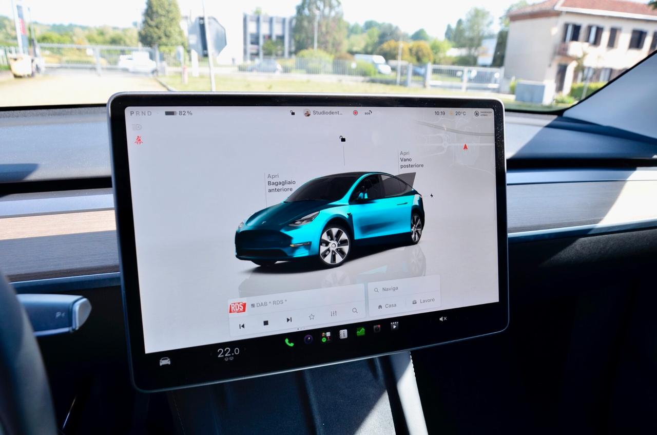TESLA MODEL Y LONG RANGE DUAL MOTOR AWD, UNICOPROPRIETARIO, AUTOPILOT AVANZATO, PERMUTE