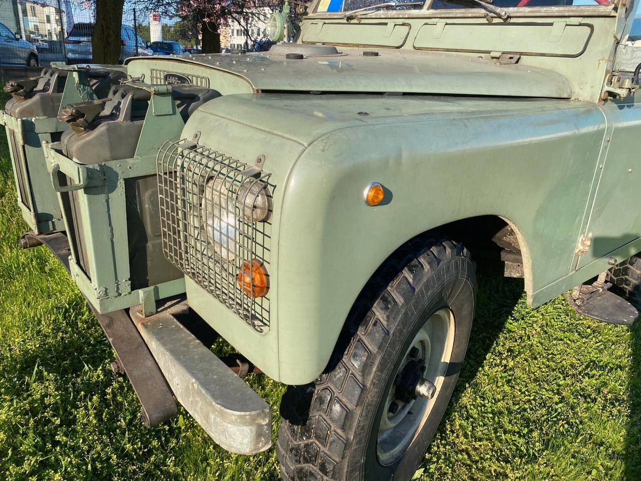 LAND ROVER 88 SECONA SERIE AUTOCARRO 3 POSTI ISCRITTA ASI