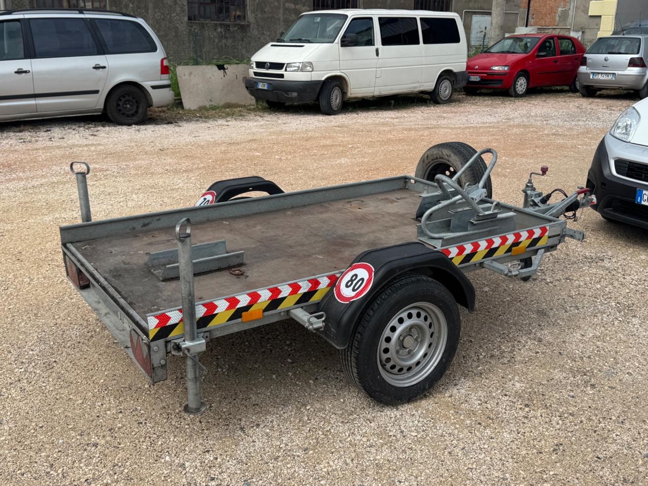 Rimorchio Humbaur 950kg Frenato per Moto