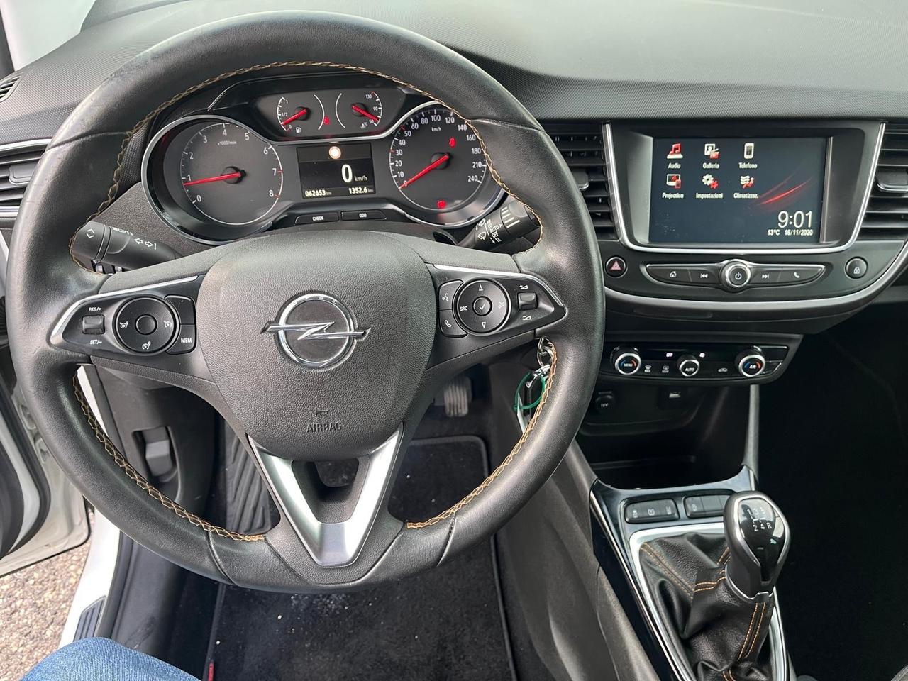 Opel crossland 1.2/110 cv - km 60000-2018