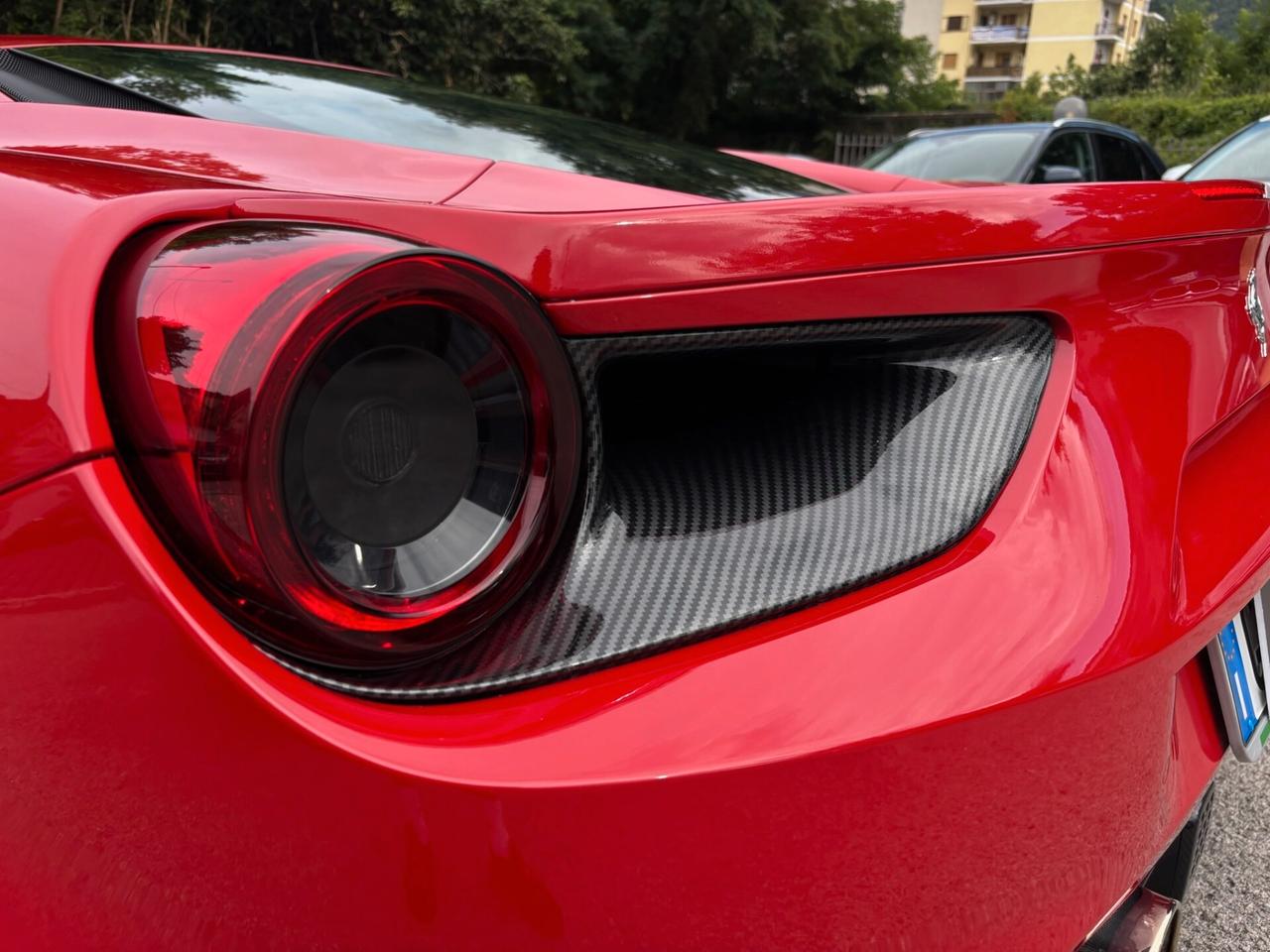Ferrari 488 GTB ROSSO CORSA PERLA -FULL- CARBONIO TOTALE