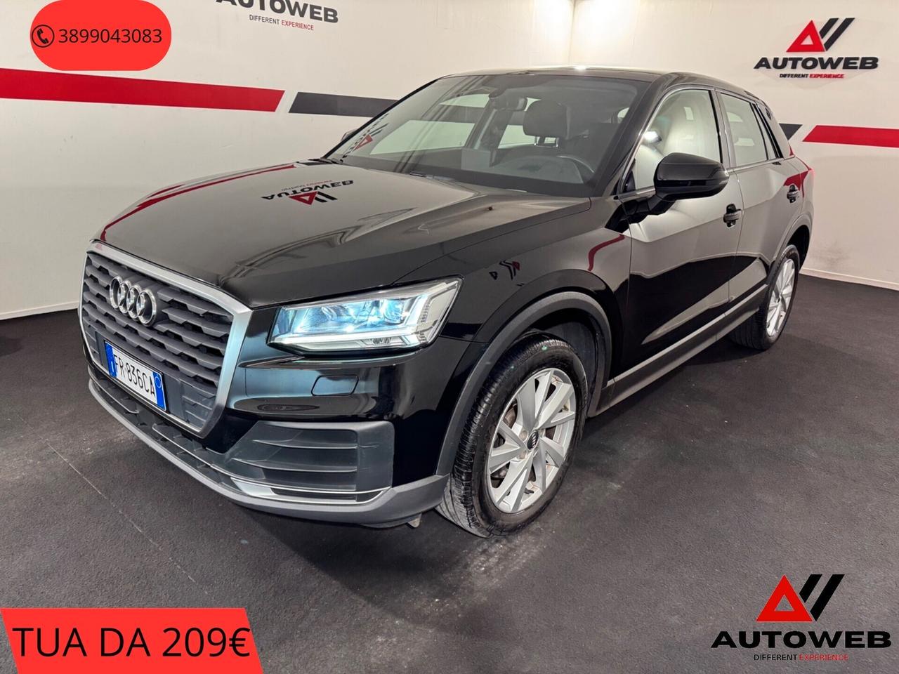 AUDI Q2 1.6 TDI S-TRONIC SEDILI RISCALDATI , SENSORI ANT & POST E NAVIGATORE