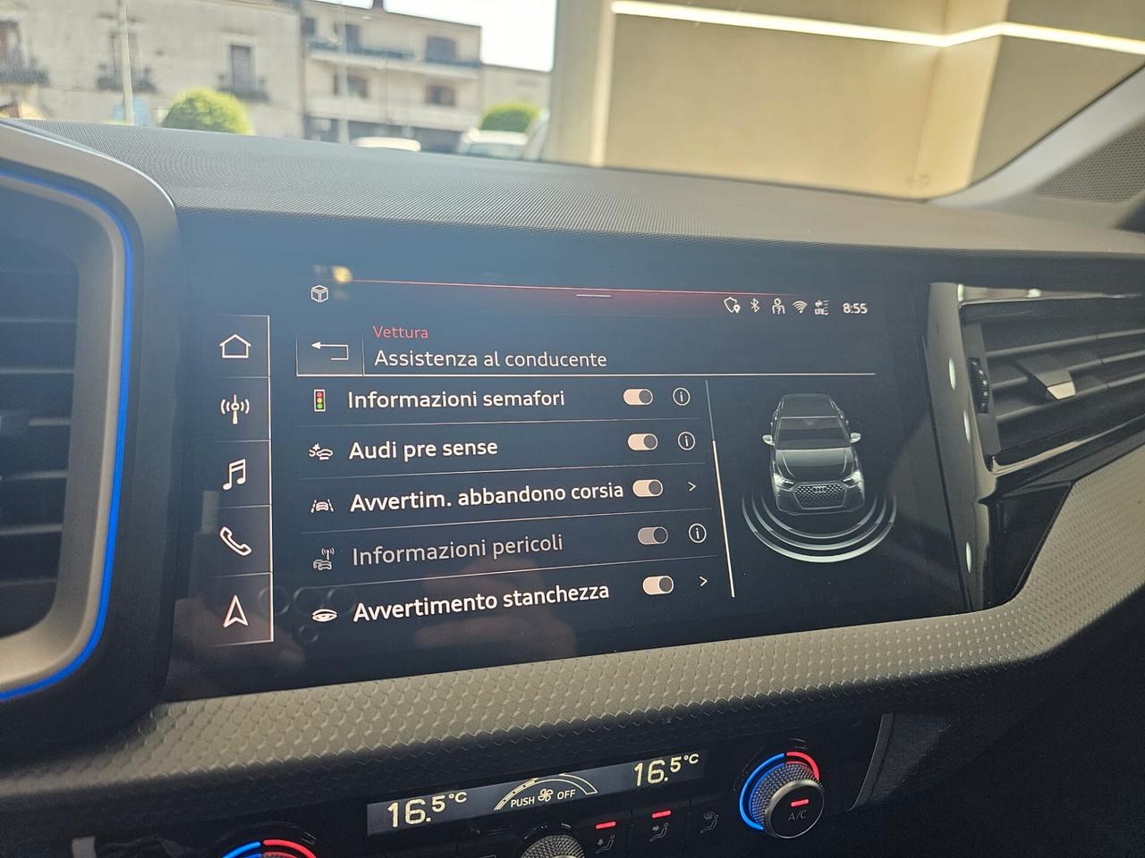 NUOVA AUDI A1 SPORTBACK S-LINE BLACK LINE 30 TFSI 116CV S-TRONIC - PACK LUCI.