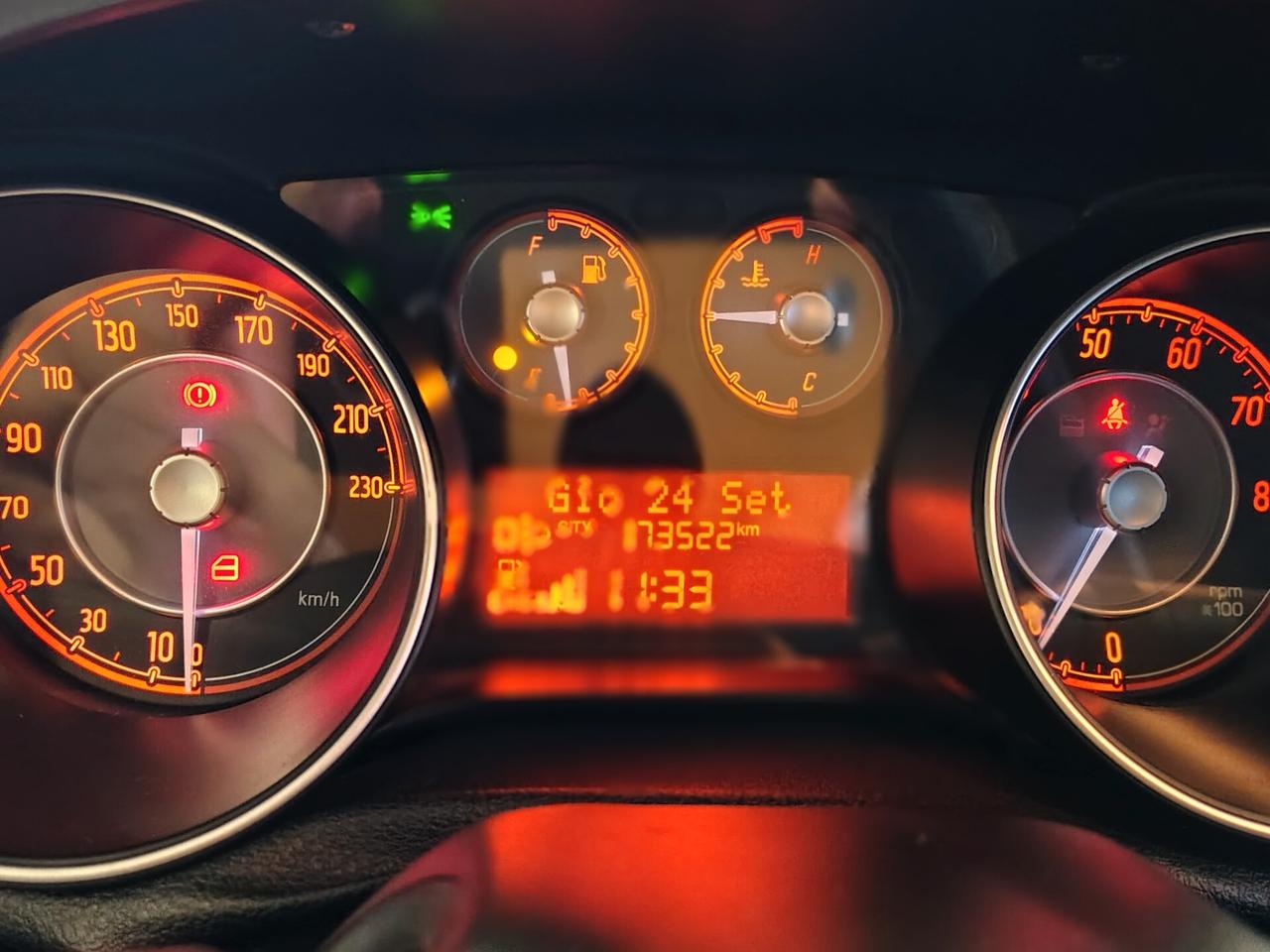 Fiat Punto evo 4 serie METANO