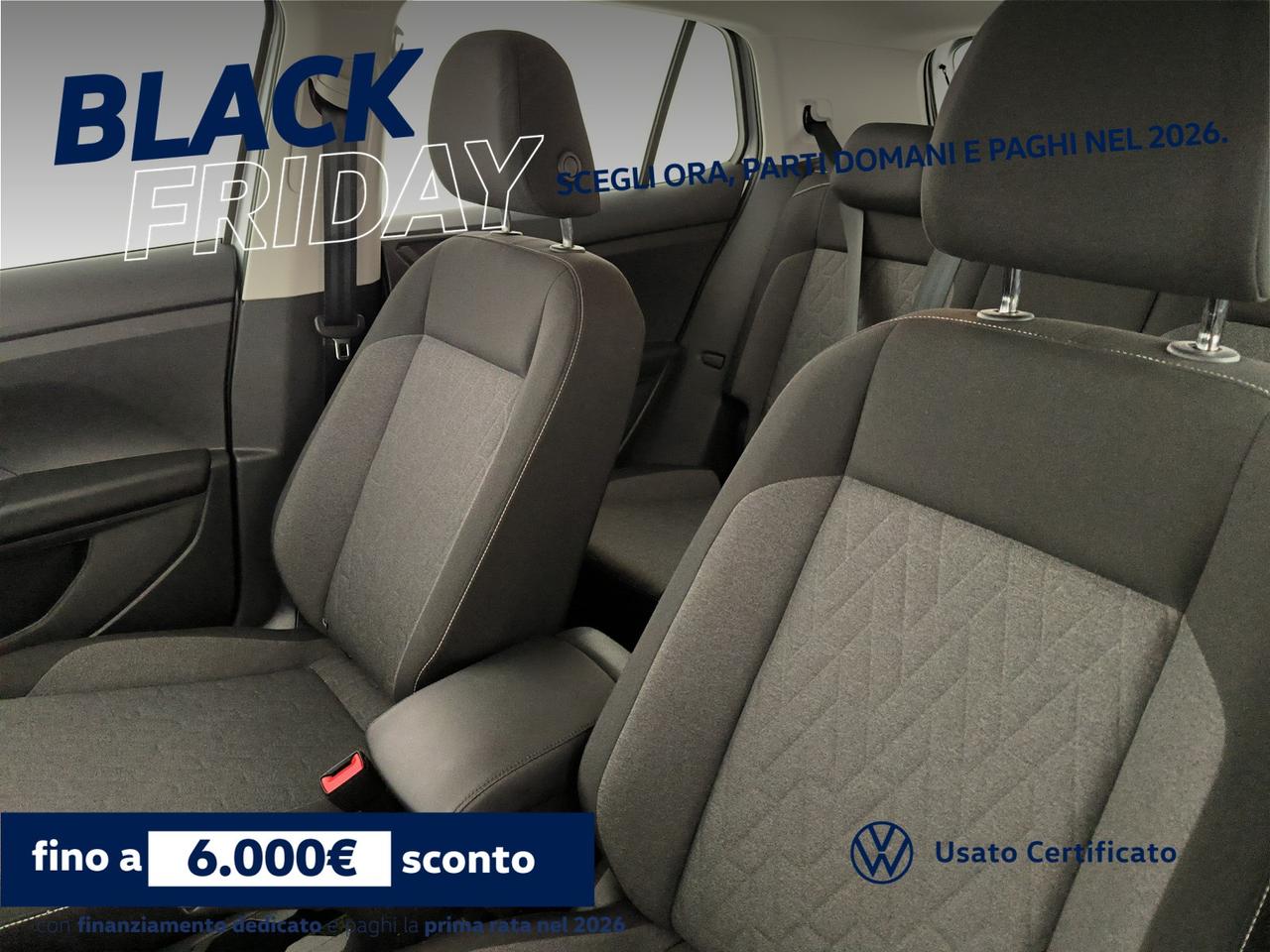 Volkswagen T-Cross 1.0 tsi life 95cv