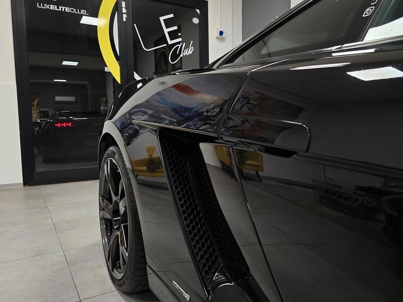 Lamborghini GALLARDO COUPE 5.2 V10 LP 560-4 E-GEAR FULL BLACK _ COMPLETAMENTE ORIGINALE _ ALCANTARA _ LIFT _ SERVICE BOOK _ CERCHI 19 CALLISTO