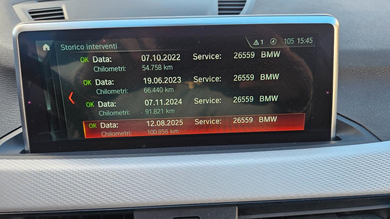 Bmw X1 xdrive25d Msport auto 231CV PELLE-TETTO