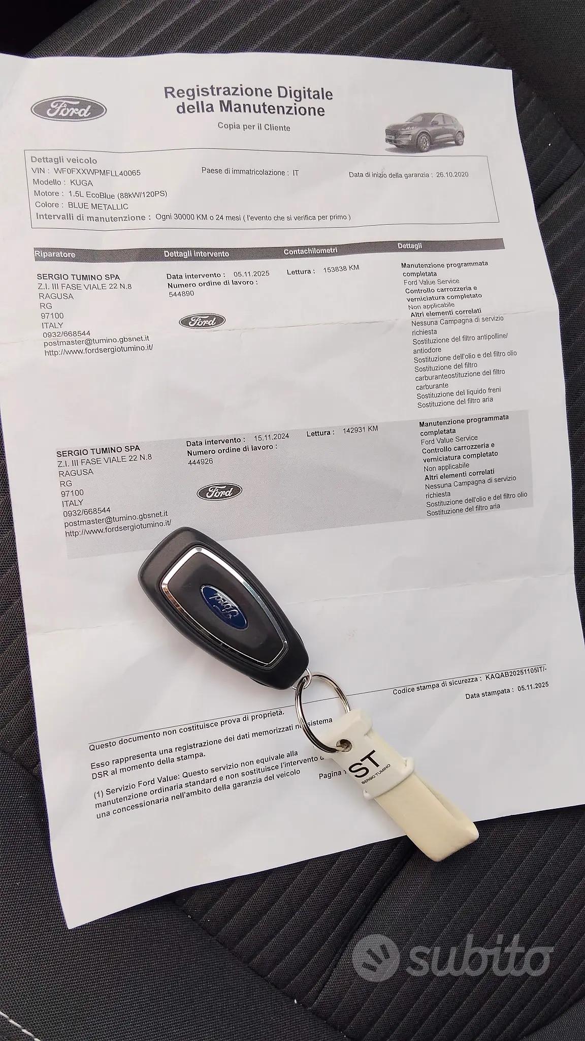 Ford Kuga 1.5 TDCi EcoBlue Titanium 120 CV