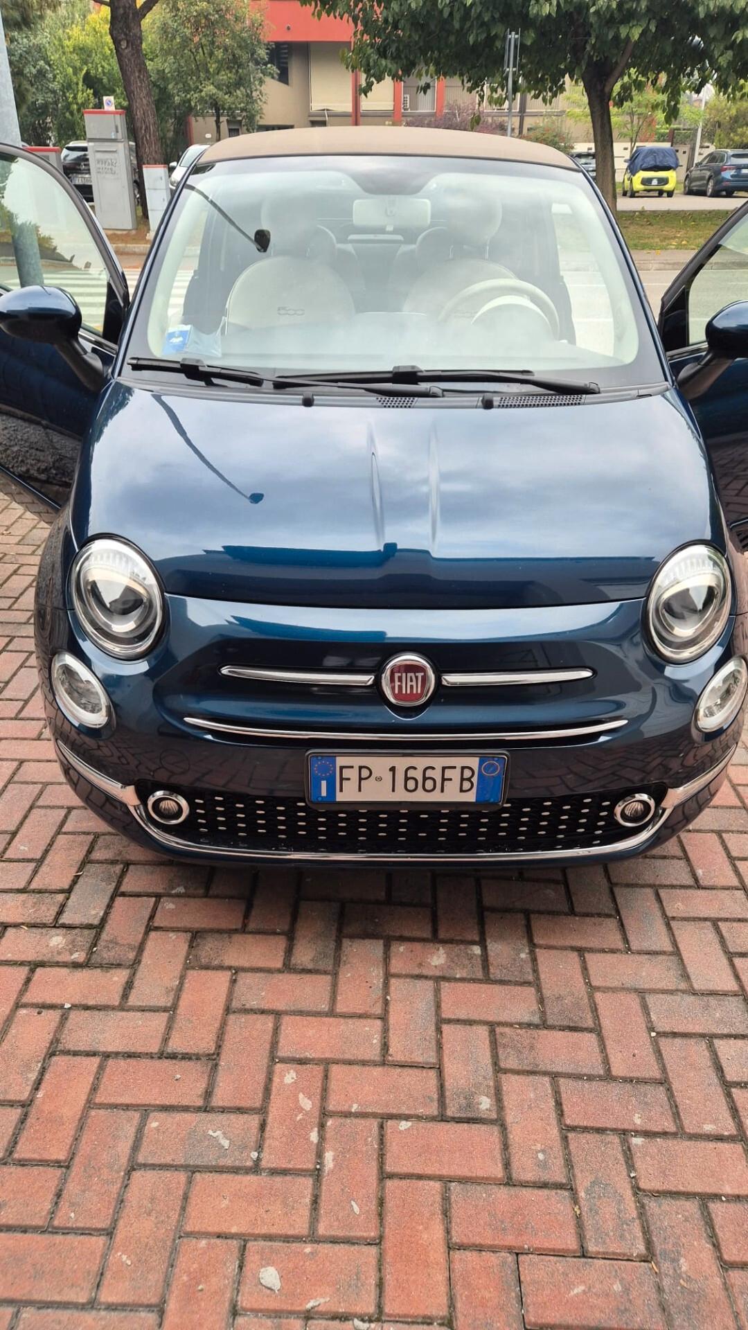 Doppio treno cerchi e gomme Fiat 500 C 1.2 Lounge