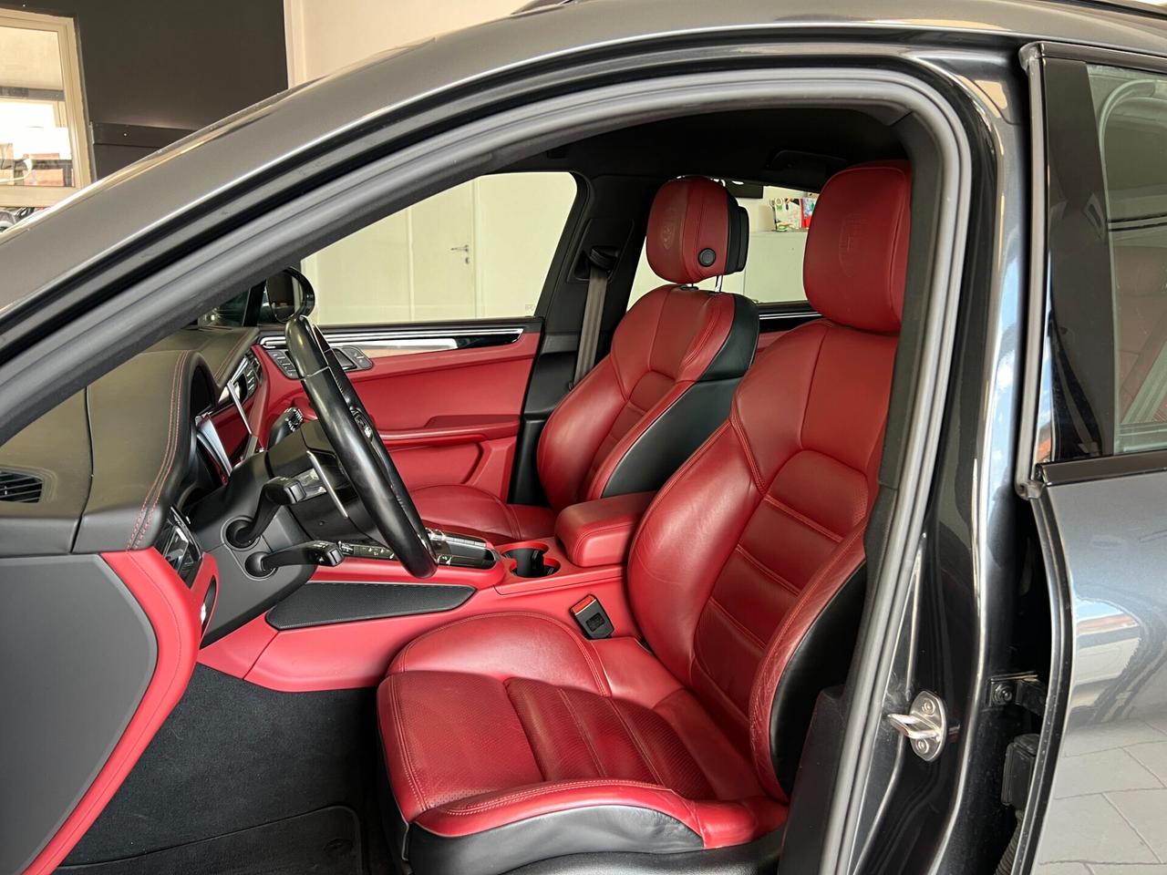 Porsche Macan 2.0 245cv FULL ROSSO CARTIER + BOSE