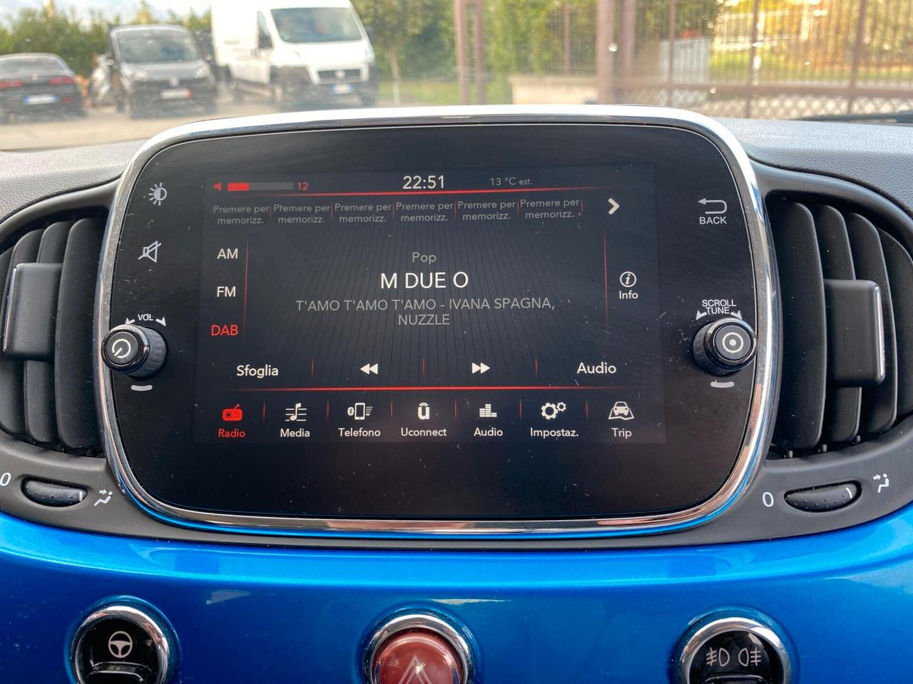 2017 Fiat 500 Mirror