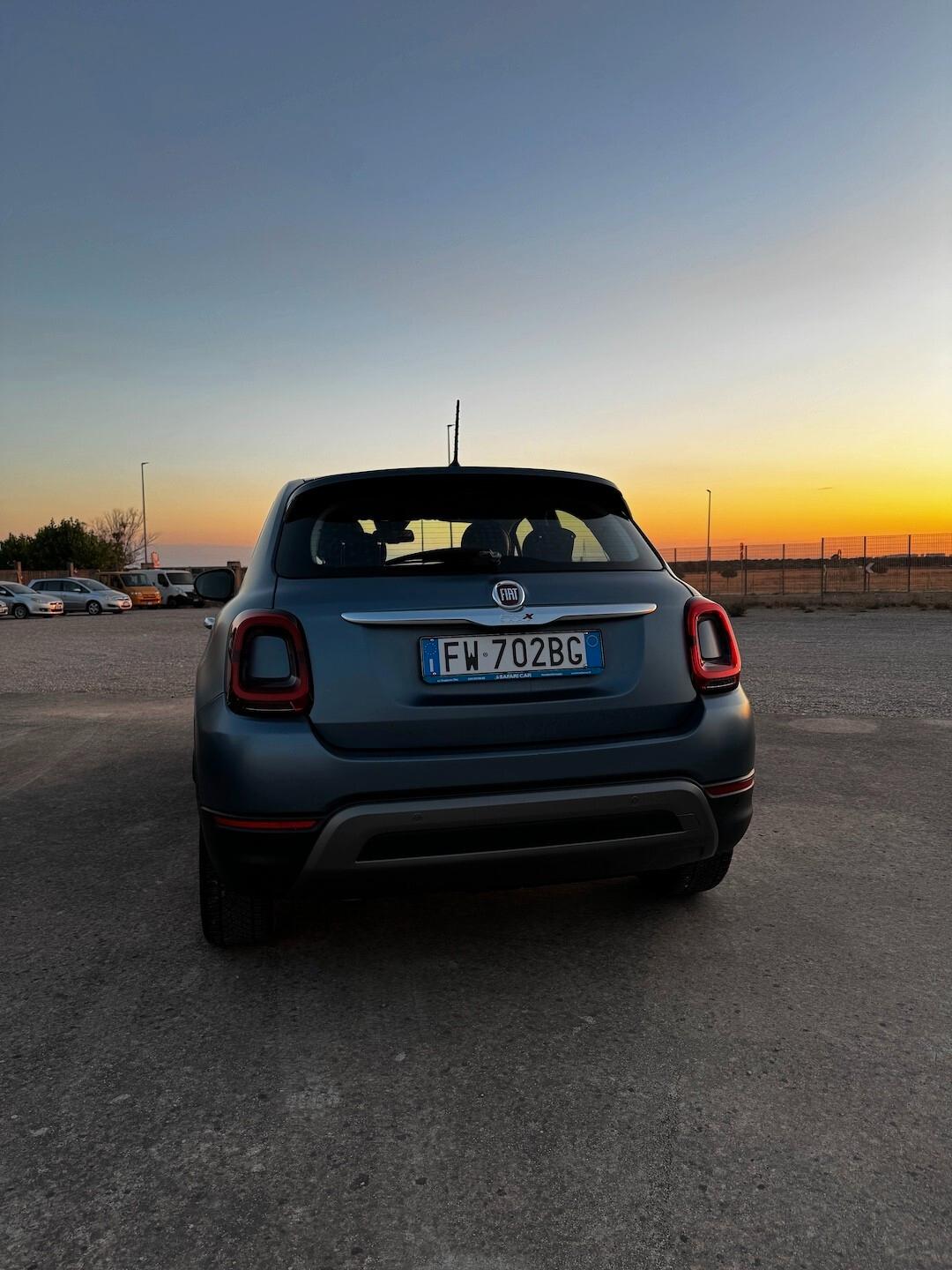 Fiat 500X 1.3 Mjt 95CV Cross blu opaco tetto apribile