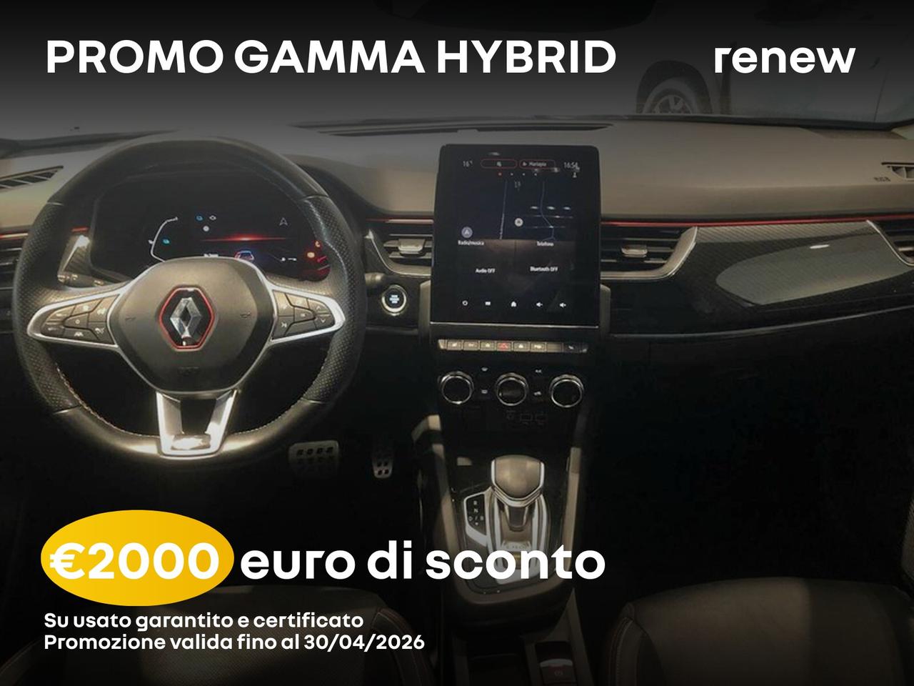 Renault Arkana 1.6 e-tech full hybrid r.s. line 145cv