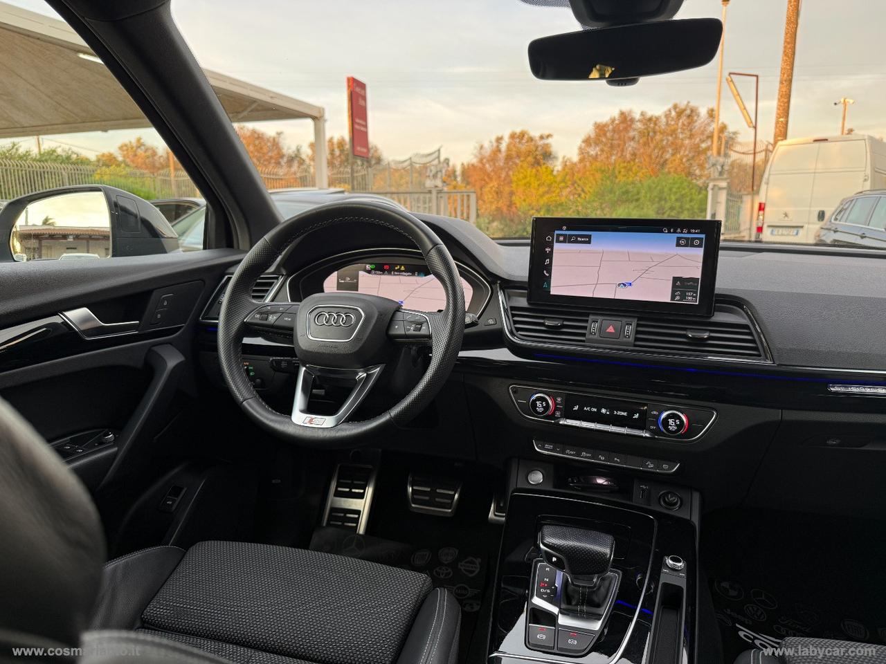 AUDI Q5 SPORTBACK SPB 40 TDI QUATTRO S TRONIC S LINE PLUS IDENTITY BLACK, FARI MATRIX, LUCI AMBIENTE, CARPLAY,