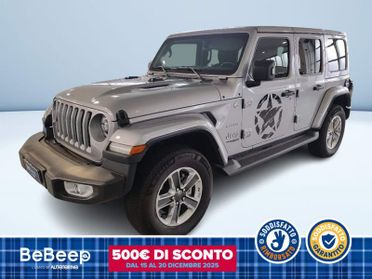 Jeep Wrangler UNLIMITED 2.0 TURBO SAHARA AUTO