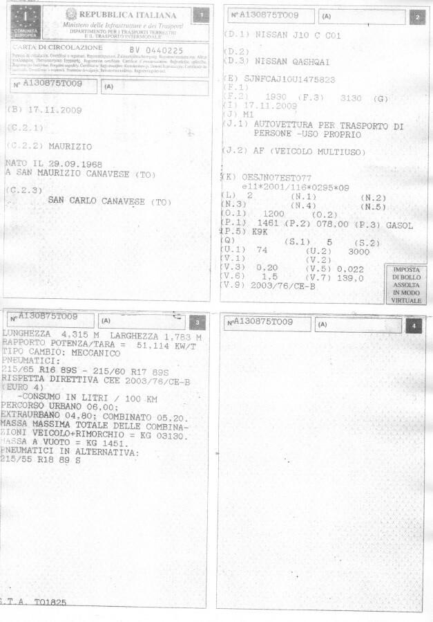 Nissan Qashqai 1.5 dCi Unico Prop.163300Km