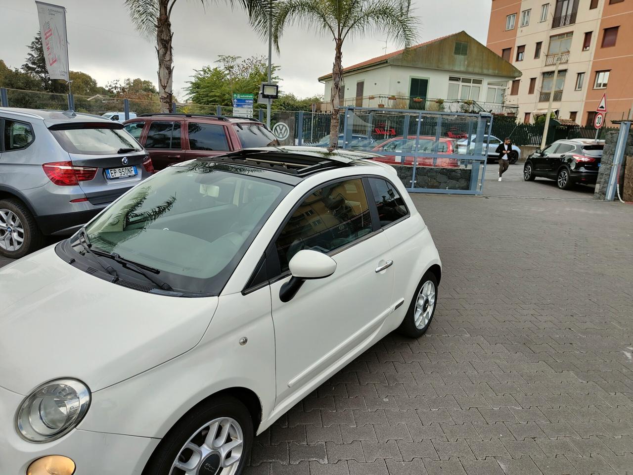 Fiat 500 sport 1.2 benzina tetto apribile con zero km