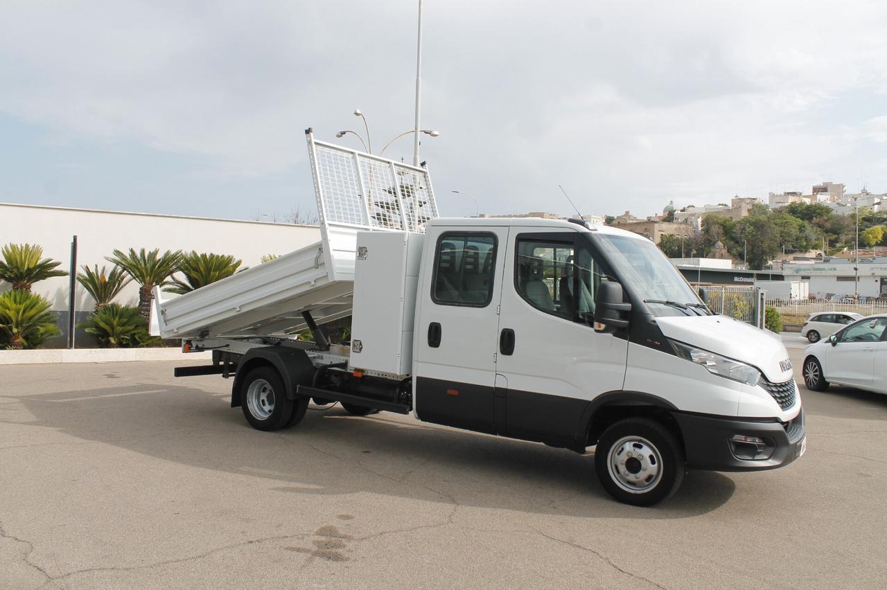 Iveco Daily 35C16 DOPPIA CABINA CASSONE RIBALTABILE E GANCIO TRAINO