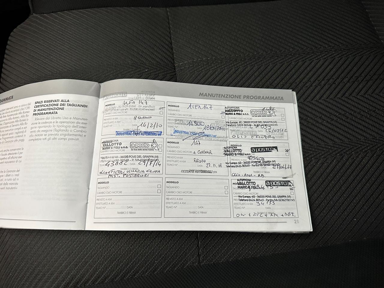 Alfa Romeo 147 1.6 GPL 105 Cv