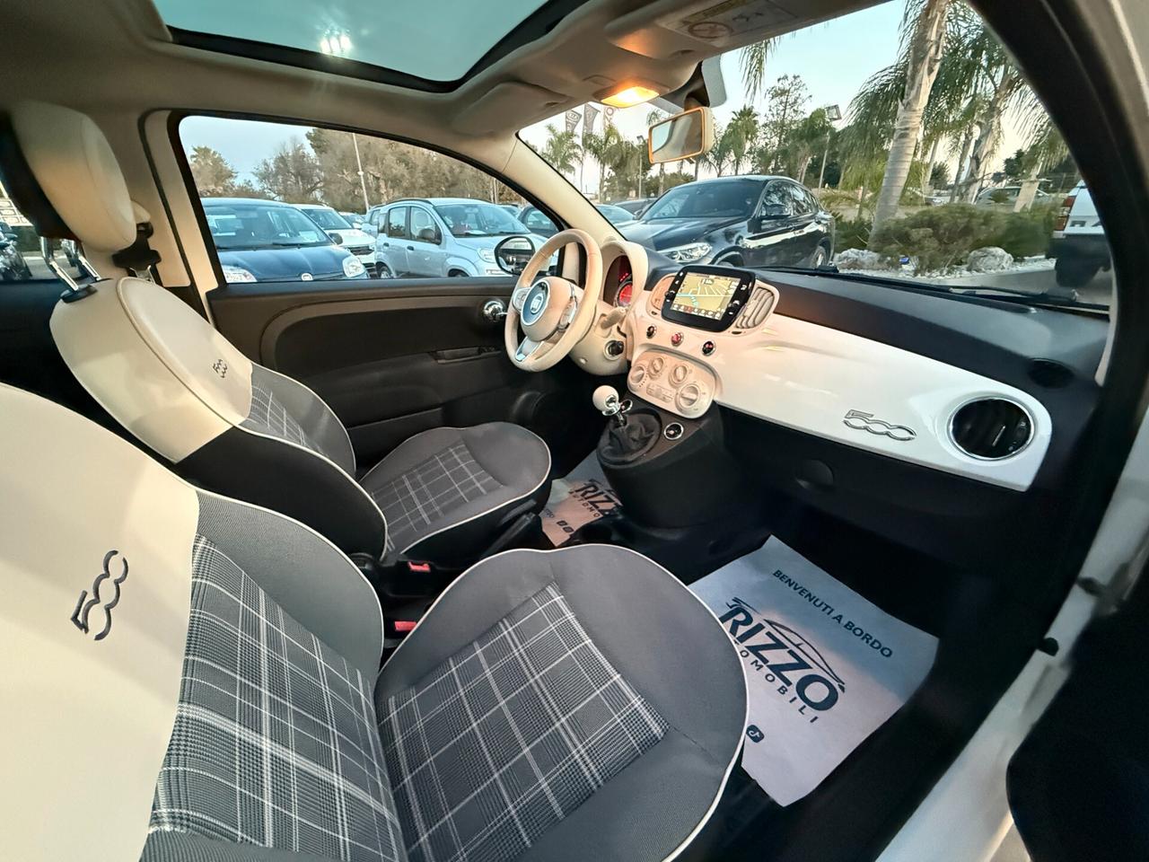 Fiat 500 1.2 Lounge Tetto Pelle Navi