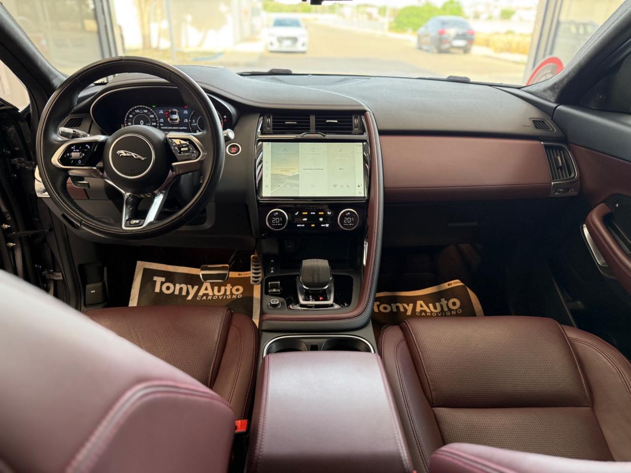 Jaguar E-Pace mhev R-Dynamic 204cv VIRTUAL COCKPIT.TELECAMERA 360*,NAVI,APPLE CARPLAY,INTERNI PELLE CARTIER