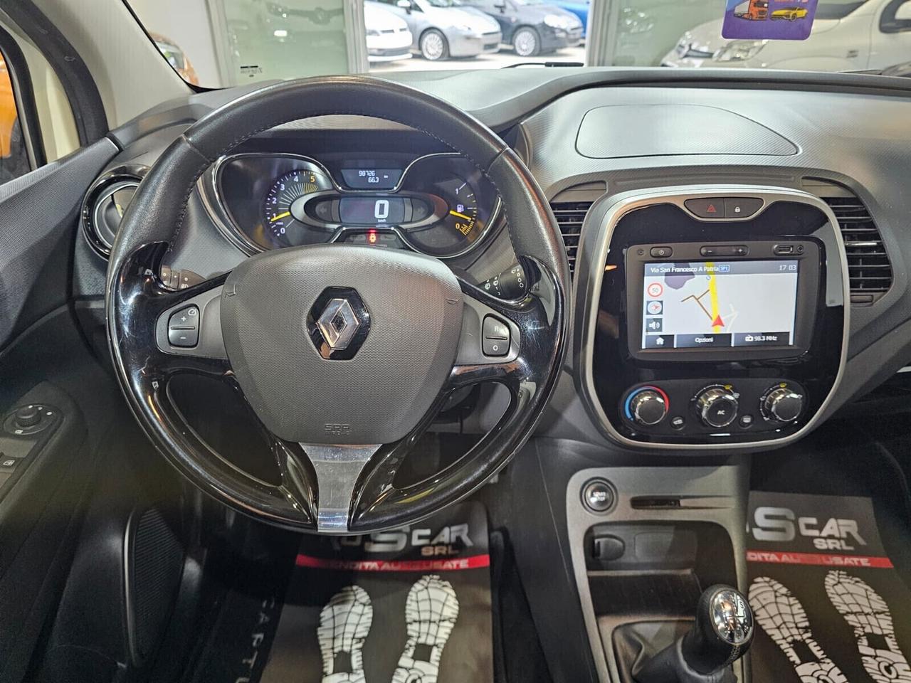 Renault Captur 1.5 dCi 90 CV (98.000KM CERTIFICATI)