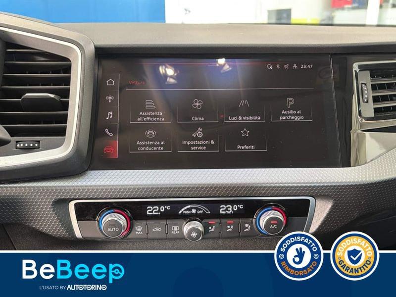 Audi A1 SPORTBACK 30 1.0 TFSI ADMIRED 110CV S-TRONIC