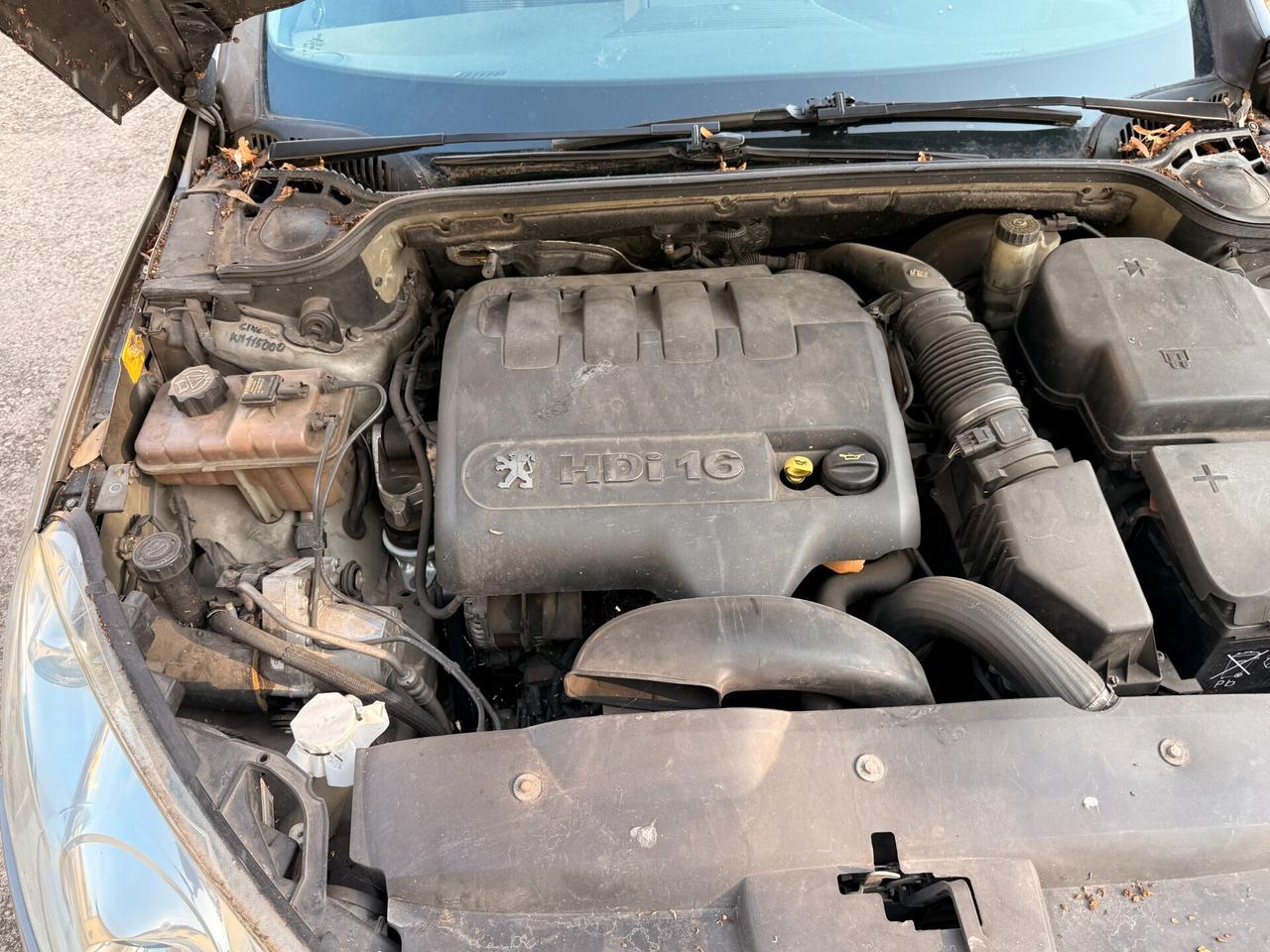 Peugeot 407 HDI Gancio traino 16 quintali