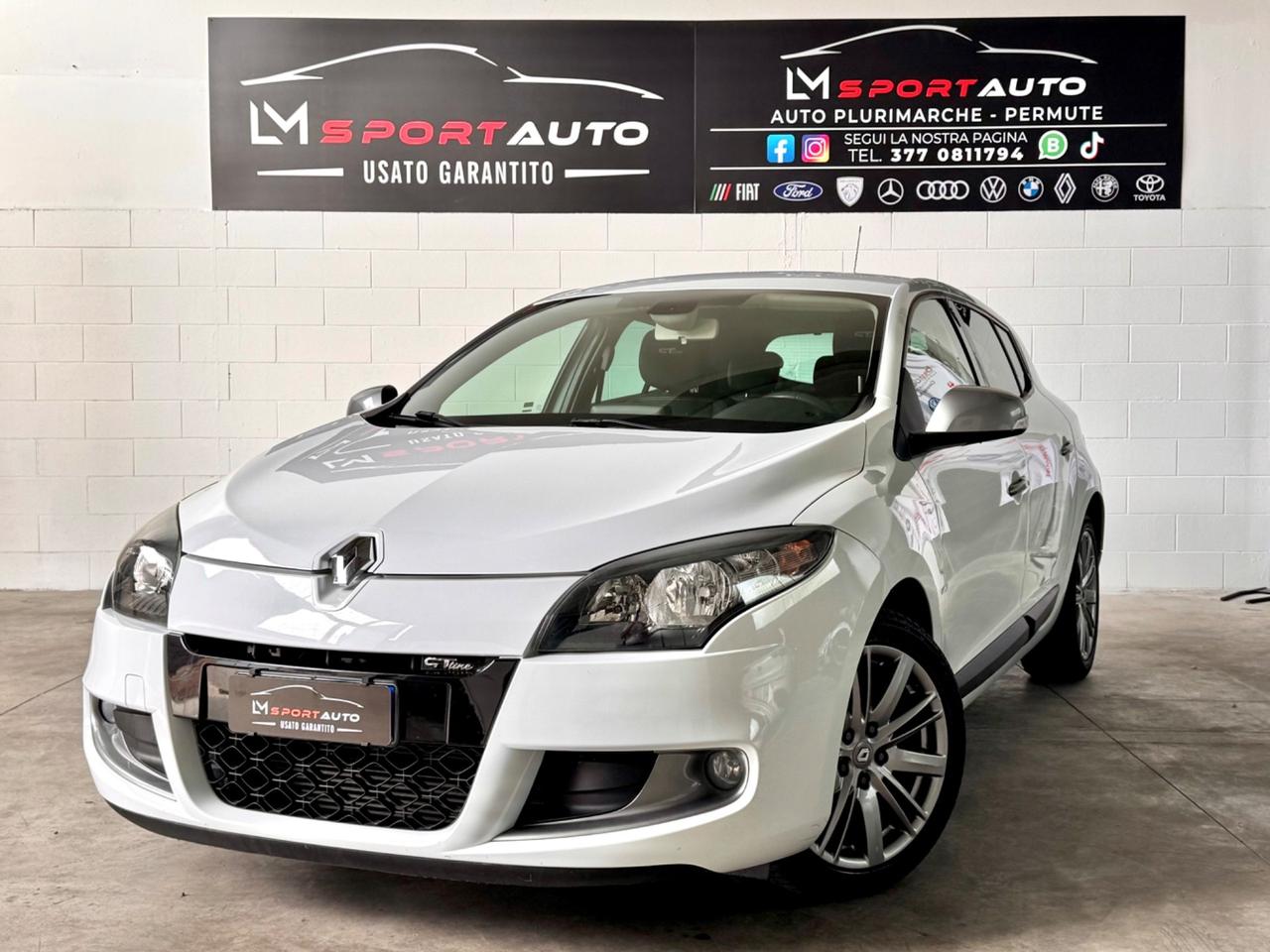 Renault Megane Mégane 1.5 dCi 110CV GT Line Full optional garanzia 12 mesi