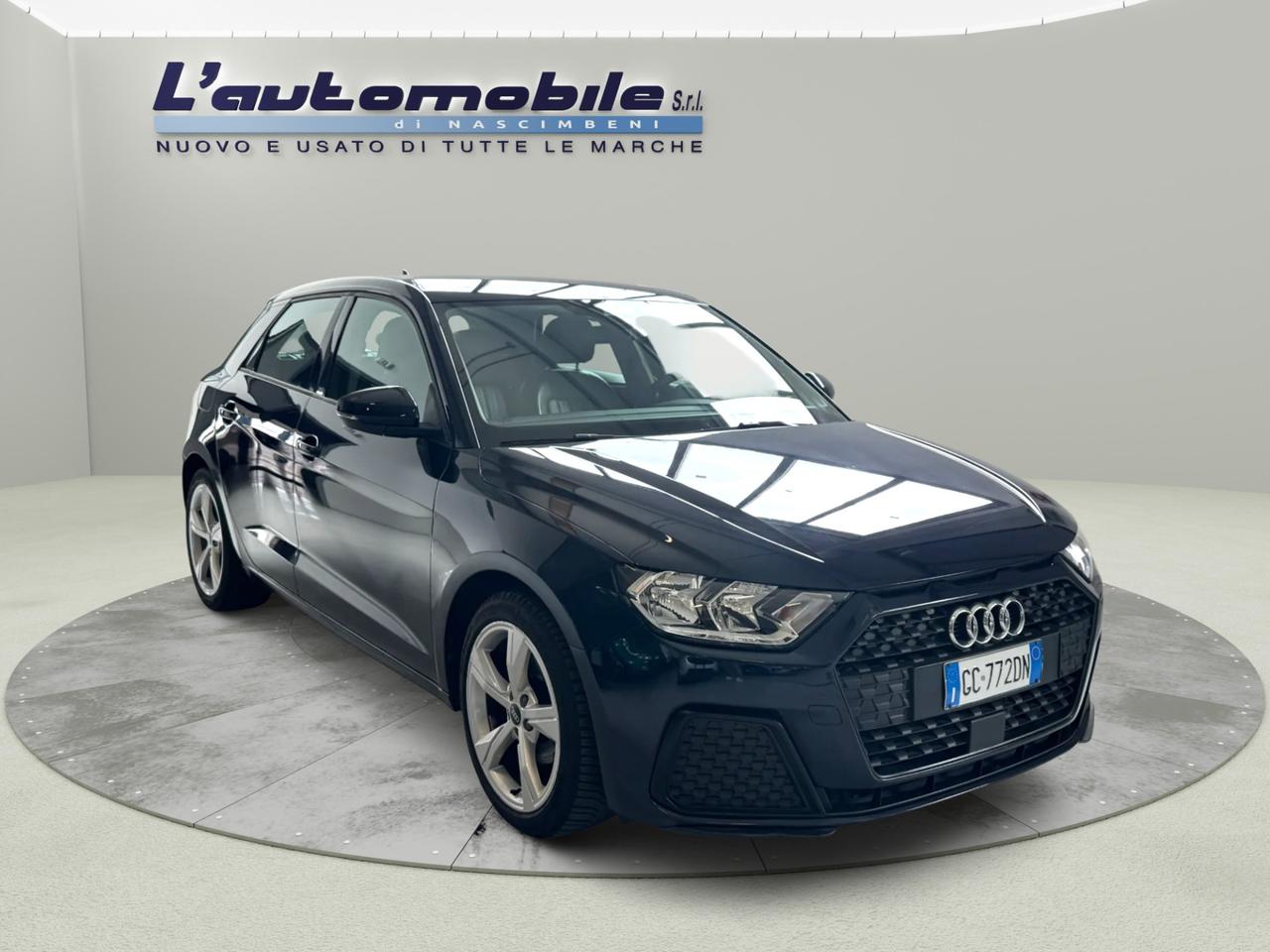 Audi A1 Sportback 30 1.0 tfsi Admired 110cv s-tronic