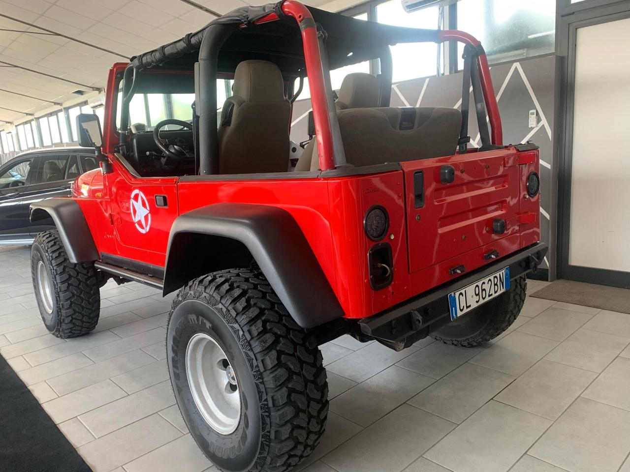 Jeep Wrangler Meccanica con Volumetrico