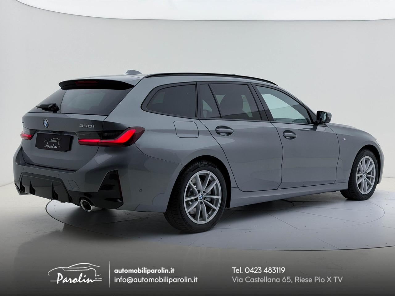 BMW 330 i Touring xDrive MSport Tetto-Gancio-Pelle-Winter-360