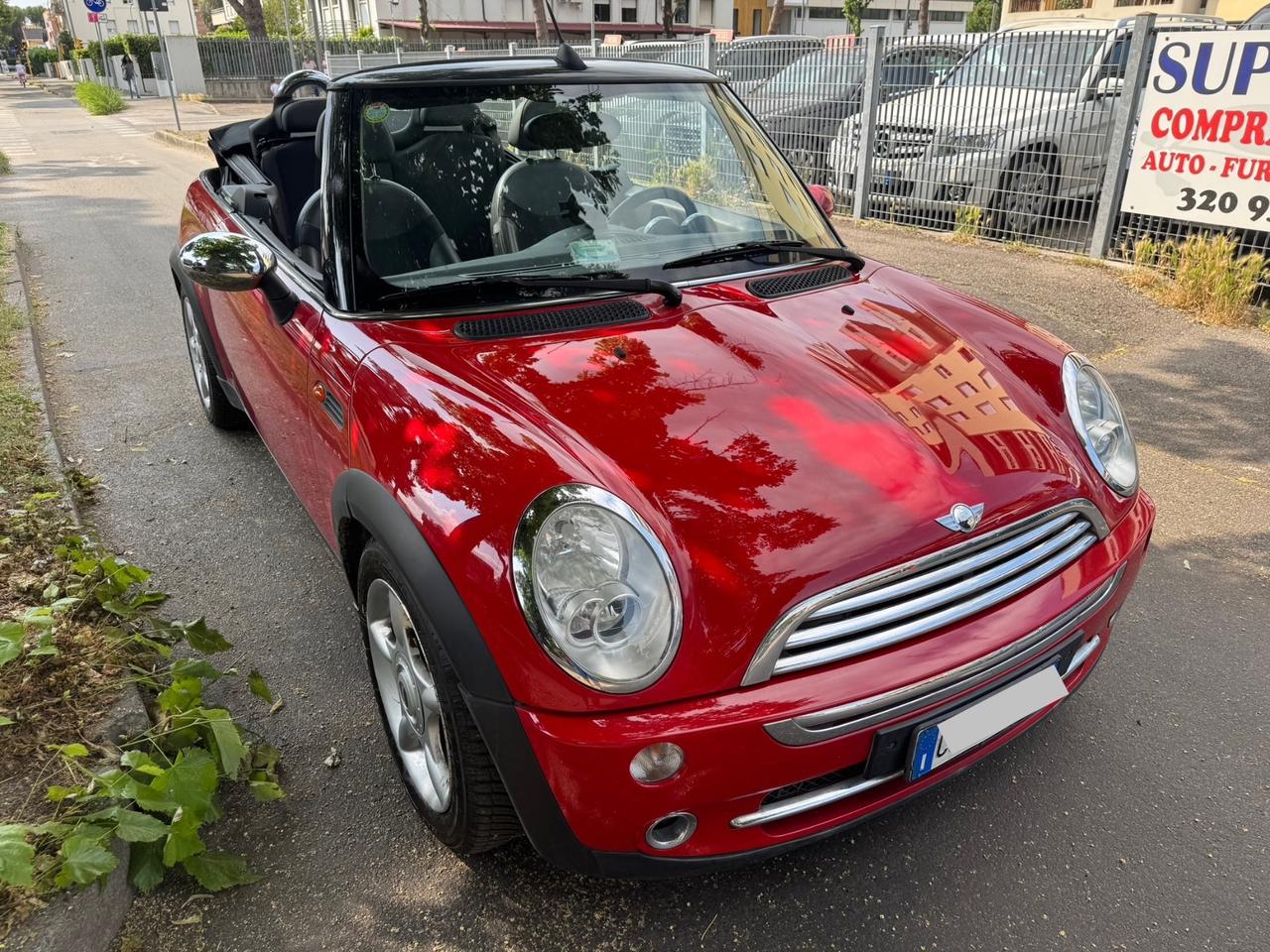 Mini Mini 1.6 GPL CABRIO neopaten garanzia 12 mesi