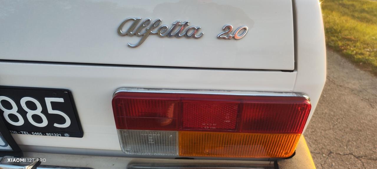 Alfa Romeo Alfetta 2.0 122cv (12.569km ORIG.)